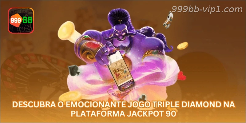 Descubra o emocionante jogo Triple Diamond na plataforma Jackpot 90.