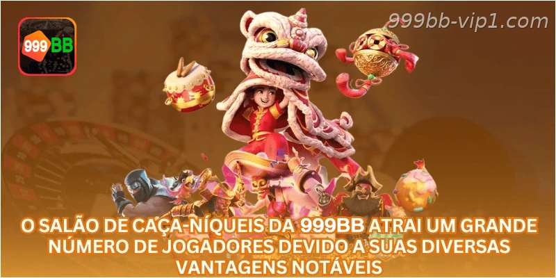 O salão de caça-níqueis da 999BB atrai um grande número de jogadores devido a suas diversas vantagens notáveis.
