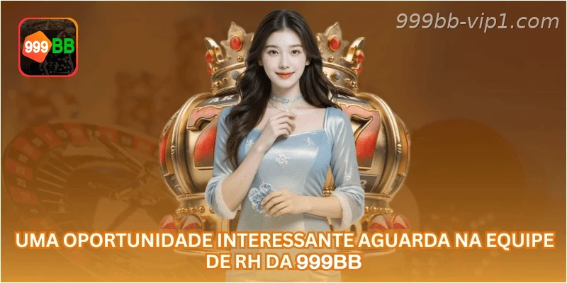 Uma oportunidade interessante aguarda na equipe de RH da 999BB.